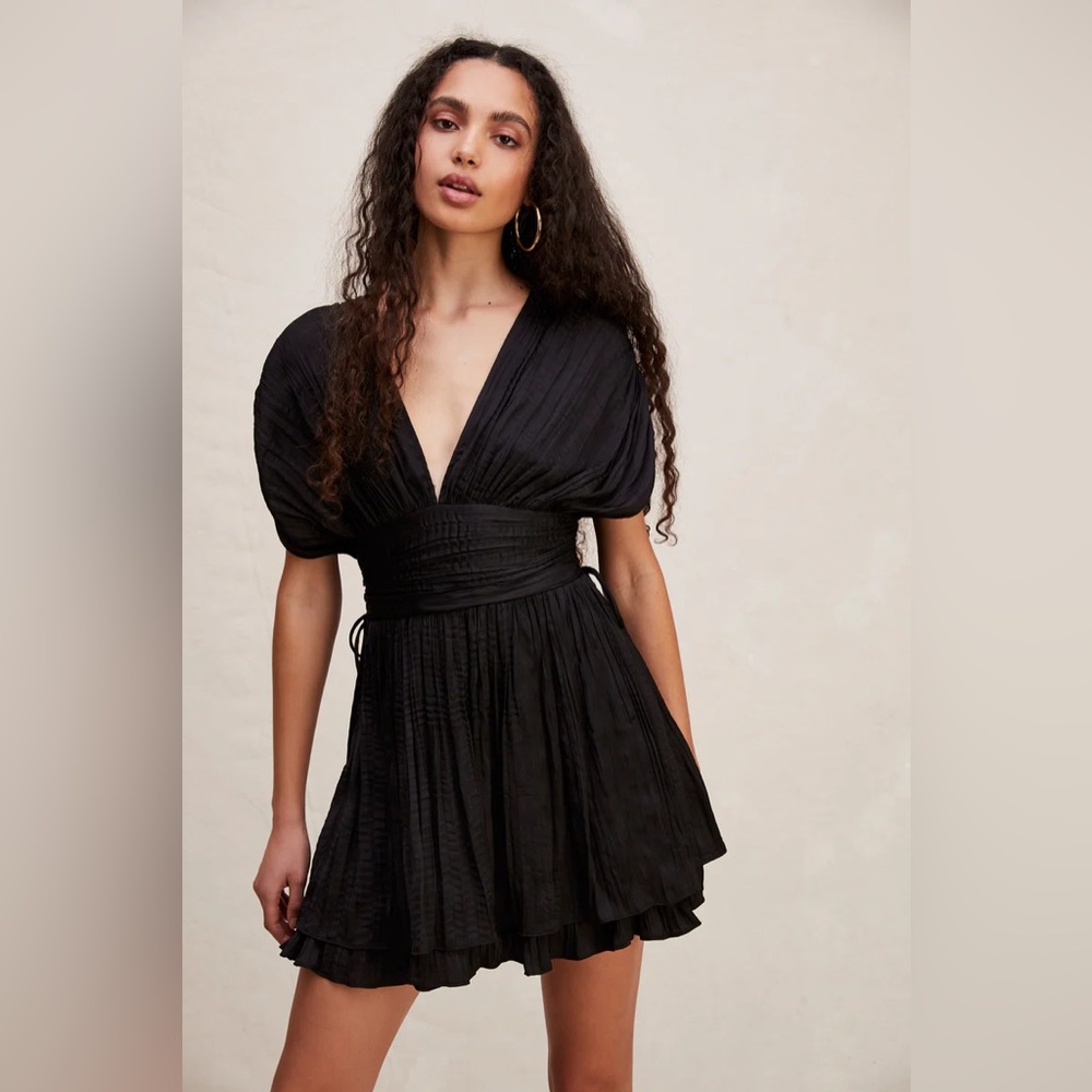 Free People Satin Mini Dress